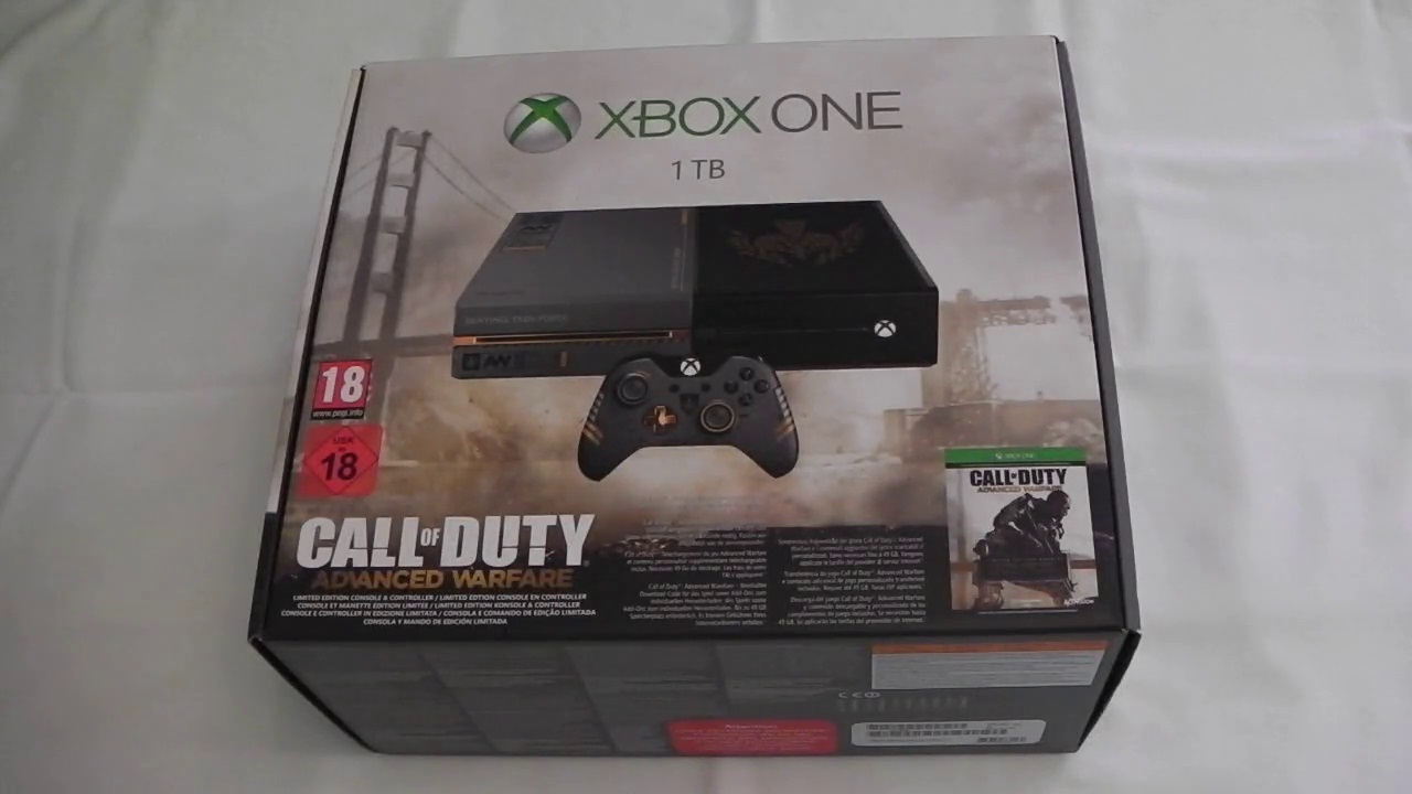 xbox one call of duty edition console